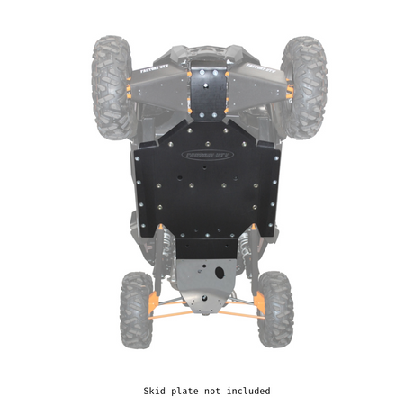Photo of Polaris RZR XP 1000 & XP Turbo X-Brace for UHMW Skid Plate by Factory UTV - Premium X-Brace for UTVs / Side by Sides