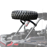 Photo of Polaris RZR XP Above the Roof Spare Tire Mount by Factory UTV - Premium Spare Tire Mounts for UTVs / Side by Sides
