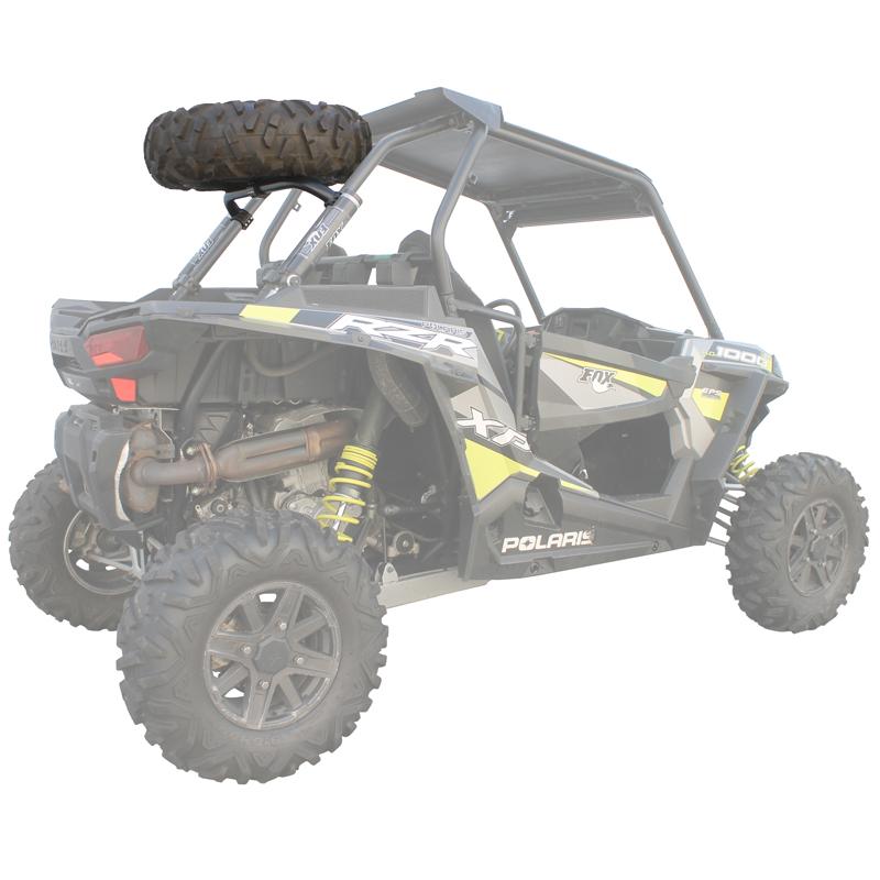 Photo of Polaris RZR XP Dual Clamp Spare Tire Mount by Factory UTV - Premium Spare Tire Mounts for UTVs / Side by Sides