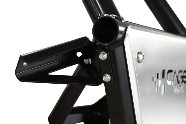 Photo of Can-Am Maverick R Front Bumper Outer Light Tabs by CAGEWRX - Premium Bolt On Accessories for UTVs / Side by Sides