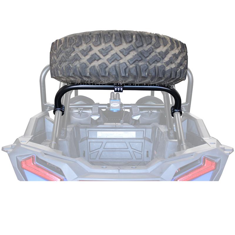 Photo of Polaris RZR XP Turbo S Dual Clamp Spare Tire Mount by Factory UTV - Premium Spare Tire Mounts for UTVs / Side by Sides