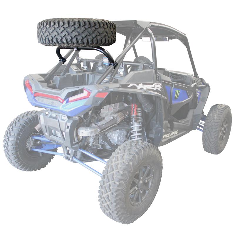 Photo of Polaris RZR XP Turbo S Dual Clamp Spare Tire Mount by Factory UTV - Premium Spare Tire Mounts for UTVs / Side by Sides