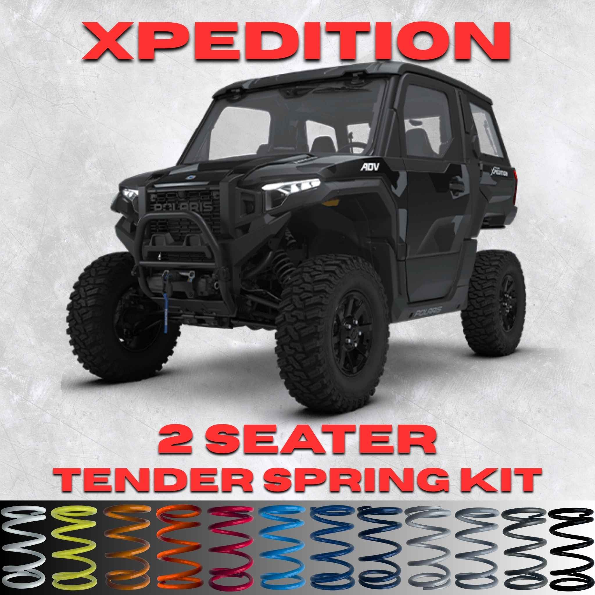 Polaris XPEDITION 2 Seater Tender Spring Kit - 80% Better Ride + 2-3" Lift (2023)