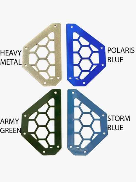 Photo of Polaris Xpedition Factory Bumper Accents by AJK Offroad - Premium for UTVs / Side by Sides