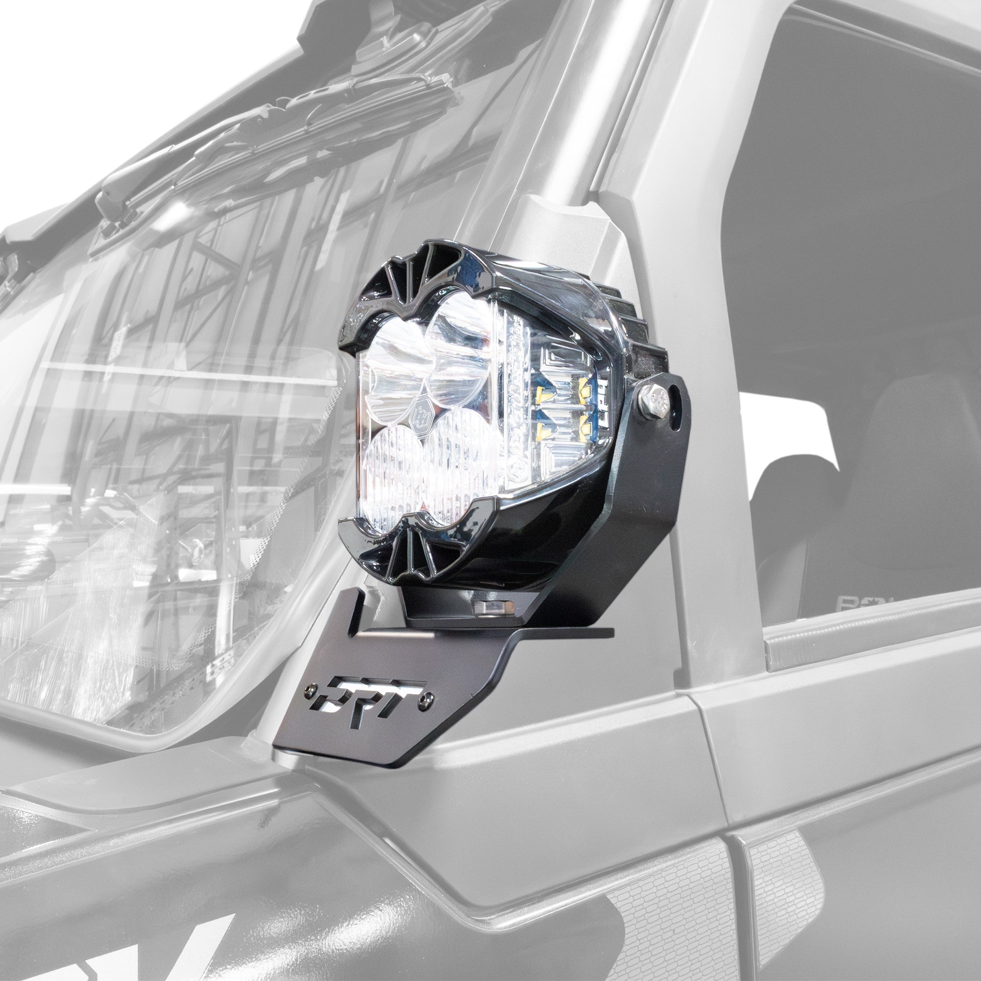 DRT Motorsports A-Pillar Light Bracket Kit for Polaris 2024+ XPEDITION - Secure Light Mount + Factory-Looking Fit (2024+)