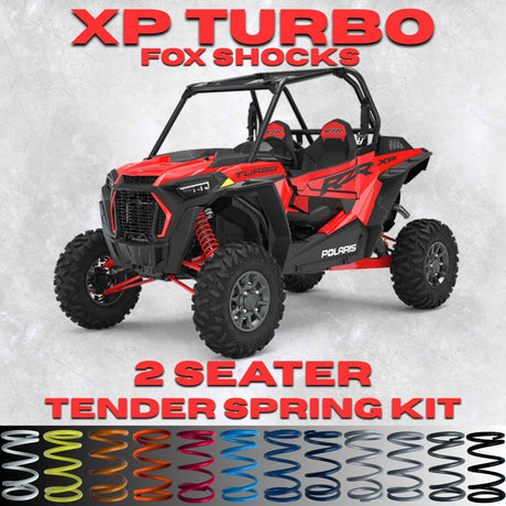 AllThingz UTV Polaris RZR XP 1000 Tender Spring Kit - 2-3" Lift + 80% Better Ride (Fox Shocks) (2020+)