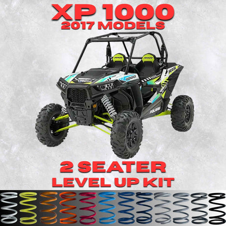 Polaris RZR XP 1000 Level Up Spring Kit - 80% Better Ride + 2-3" Lift (2017-2021)