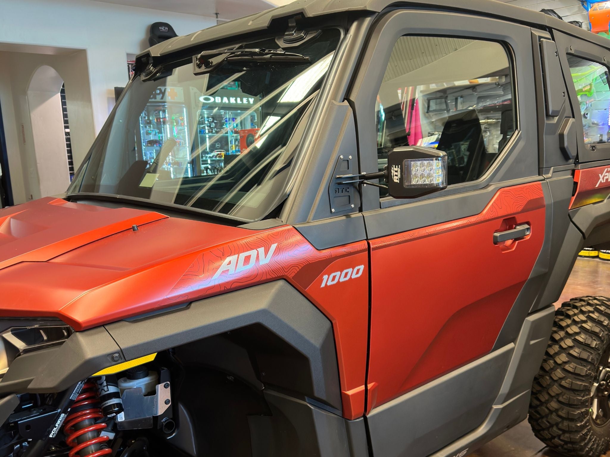 Photo of ATC Side-Winder Series Mirrors by All Terrain Concepts - Premium Mirrors for UTVs / Side by Sides