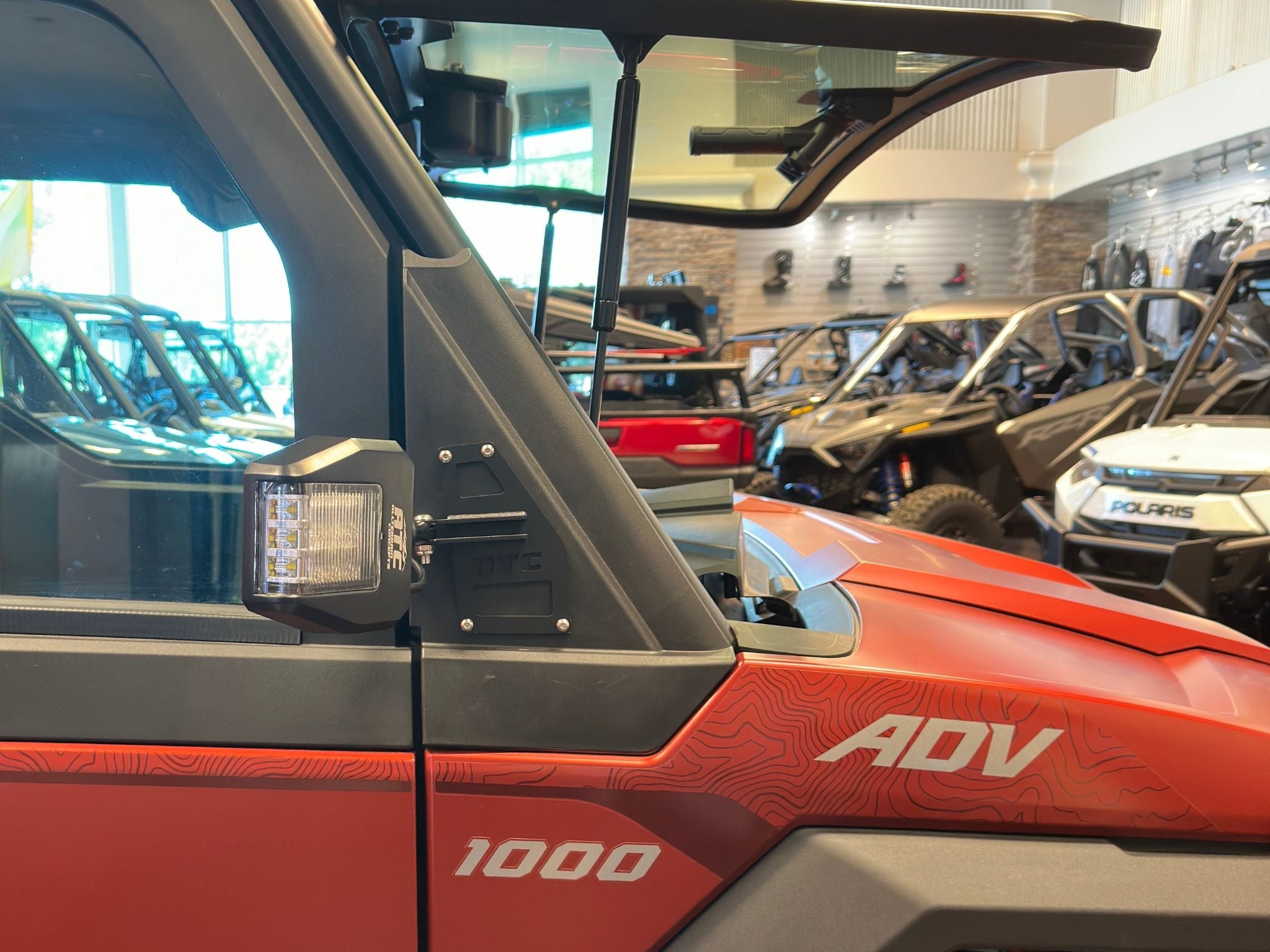 Photo of ATC Side-Winder Series Mirrors by All Terrain Concepts - Premium Mirrors for UTVs / Side by Sides