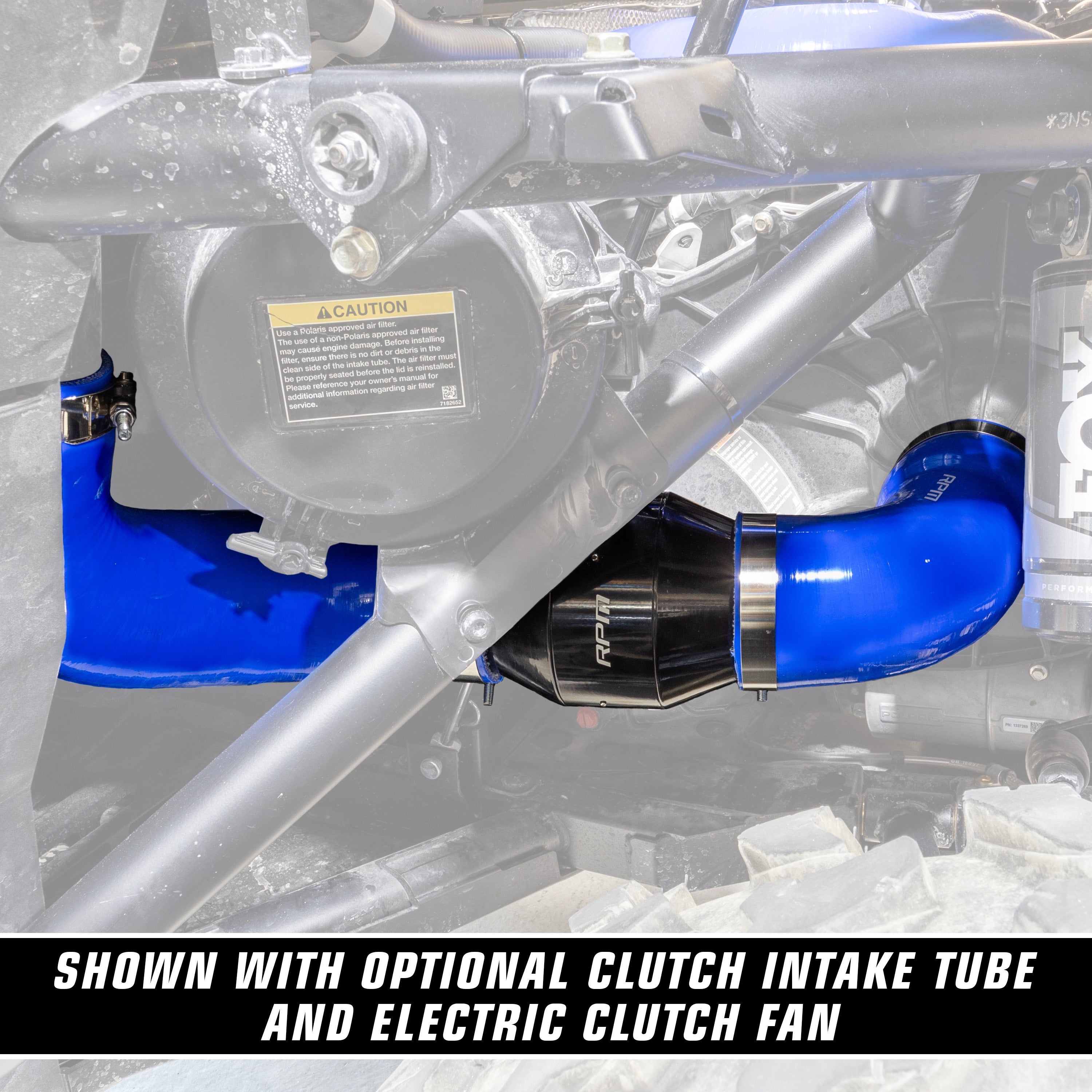 Photo of RPM SXS RPM Polaris XPEDITION Silicone Intake Tube Kit by RPM SXS - Premium for UTVs / Side by Sides