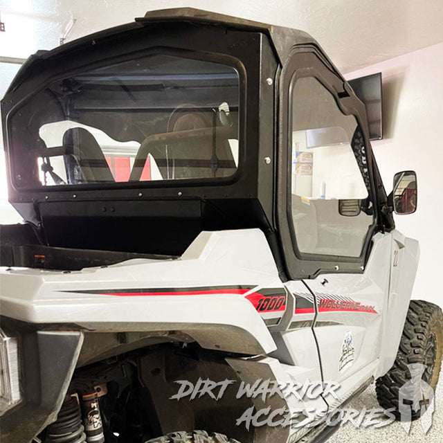 Photo of Dirt Warrior Accessories - Yamaha RMAX 1000 Rear Windshield 2021+ 2-Seat by Dirt Warrior Accessories - Premium WINDSHIELD for UTVs / Side by Sides