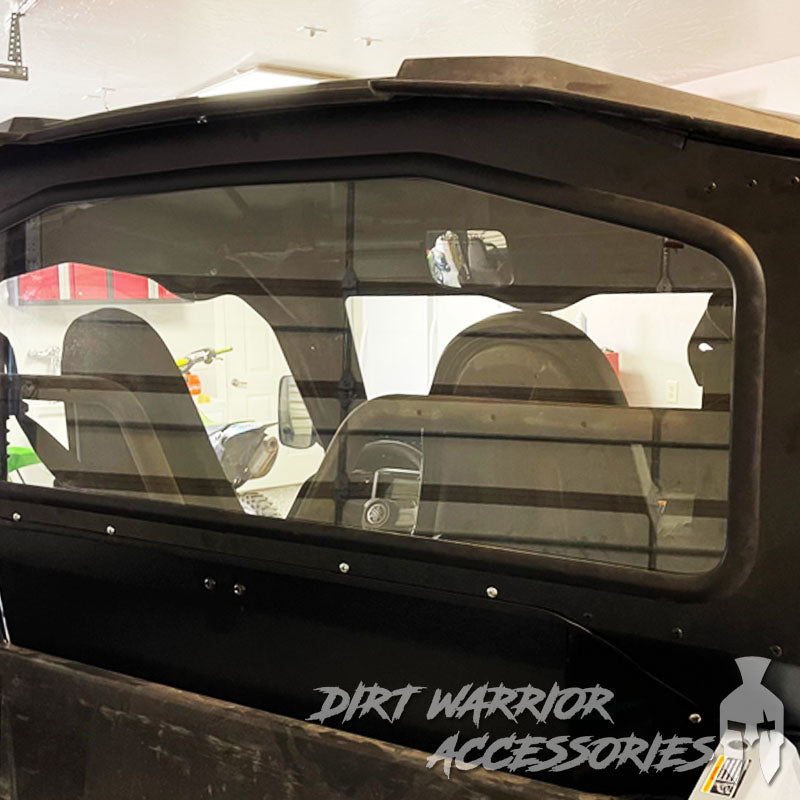 Photo of Dirt Warrior Accessories - Yamaha RMAX 1000 Rear Windshield 2021+ 2-Seat by Dirt Warrior Accessories - Premium WINDSHIELD for UTVs / Side by Sides