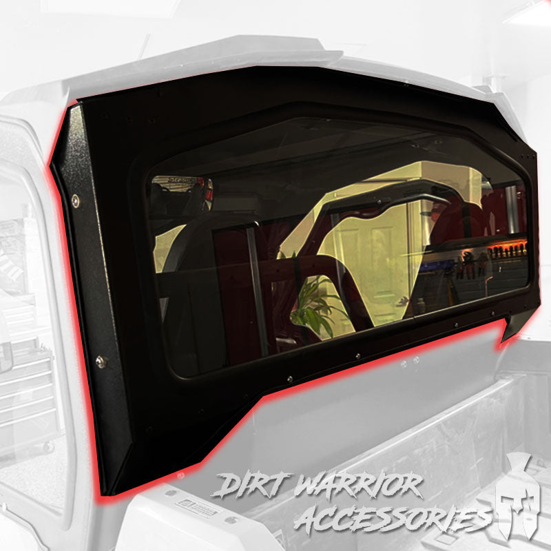 Photo of Dirt Warrior Accessories - Yamaha RMAX 1000 Rear Windshield 2021+ 2-Seat by Dirt Warrior Accessories - Premium WINDSHIELD for UTVs / Side by Sides