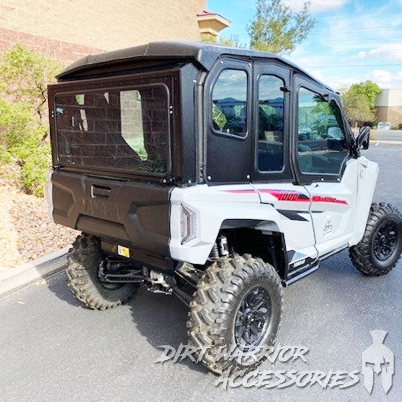 Photo of Dirt Warrior Accessories - Yamaha RMAX 1000 Rear Windshield 2021+ 4-Seat by Dirt Warrior Accessories - Premium WINDSHIELD for UTVs / Side by Sides