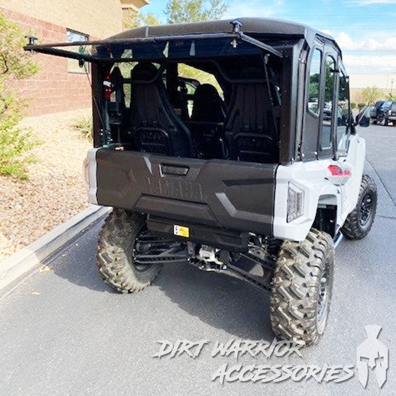 Photo of Dirt Warrior Accessories - Yamaha RMAX 1000 Rear Windshield 2021+ 4-Seat by Dirt Warrior Accessories - Premium WINDSHIELD for UTVs / Side by Sides