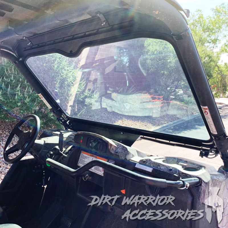 Photo of Dirt Warrior Accessories - Yamaha Viking Front Windshield 700, EPS and VI 2014+ by Dirt Warrior Accessories - Premium WINDSHIELD for UTVs / Side by Sides