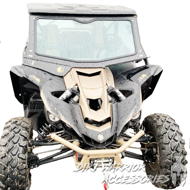 Photo of Dirt Warrior Accessories - Yamaha YXZ Front Glass Windshield 2019+ by Dirt Warrior Accessories - Premium WINDSHIELD for UTVs / Side by Sides