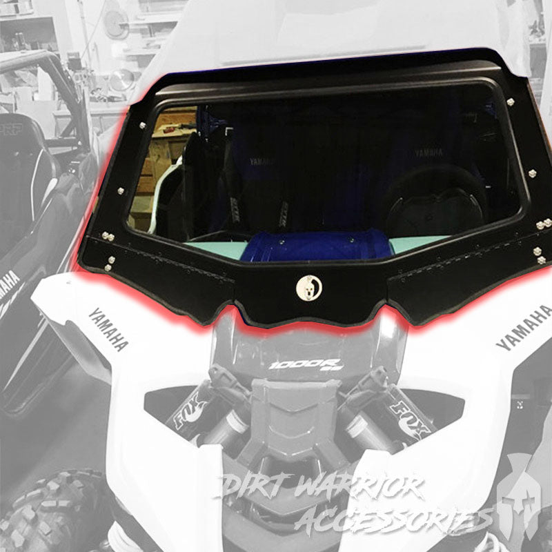 Photo of Dirt Warrior Accessories - Yamaha YXZ Front Windshield 2016-18 by Dirt Warrior Accessories - Premium WINDSHIELD for UTVs / Side by Sides