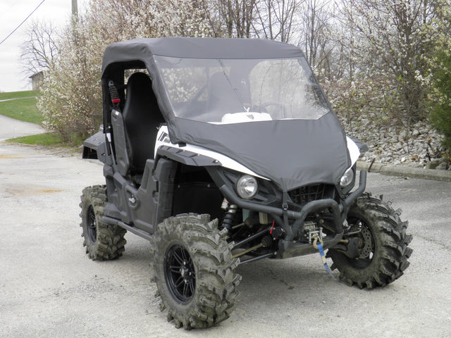 Photo of Yamaha Wolverine - Vinyl Windshield/Top/Rear Combo by 3 Star UTV - Premium Enclosures for UTVs / Side by Sides