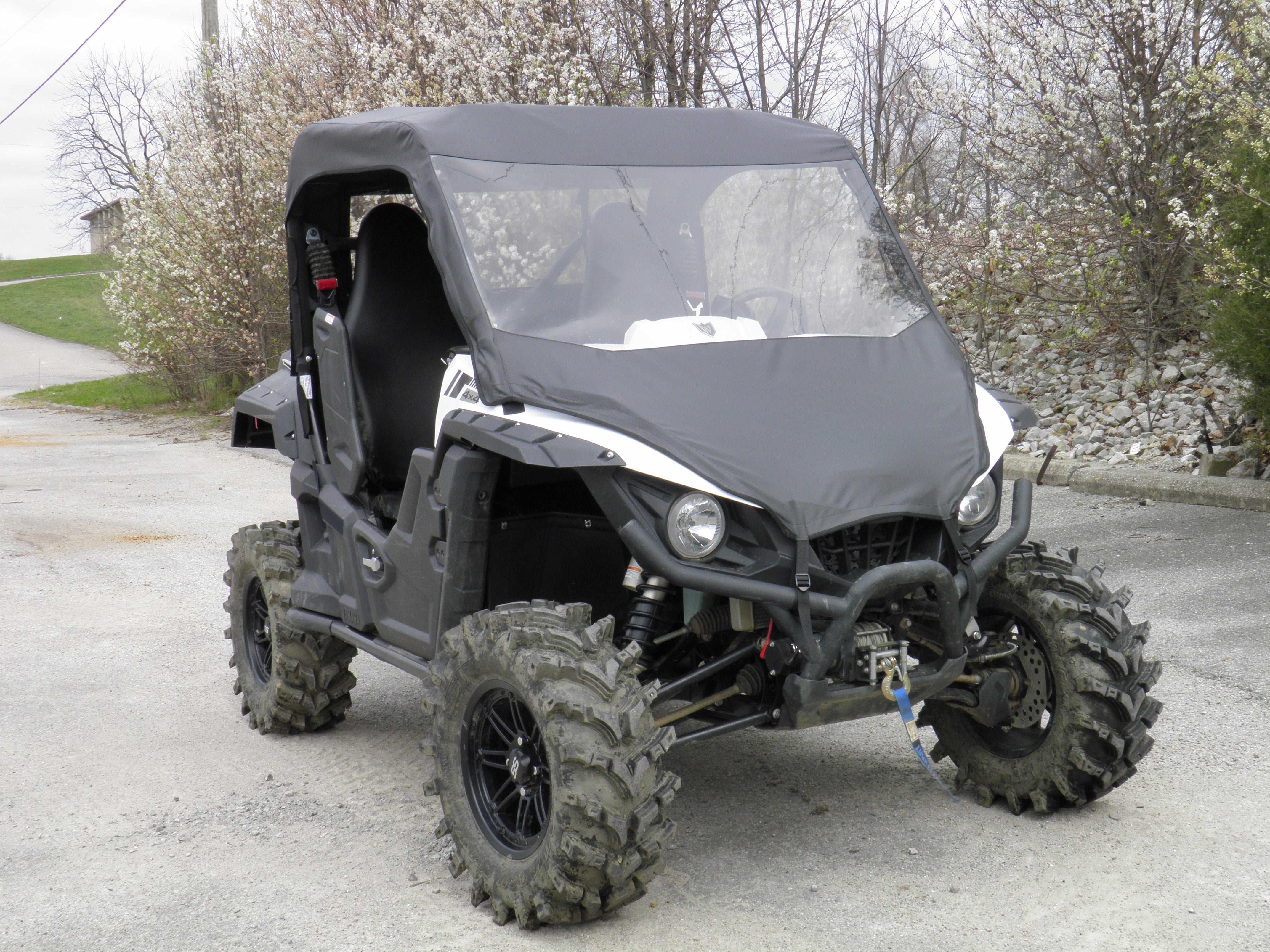 Photo of Yamaha Wolverine - Vinyl Windshield/Top/Rear Combo by 3 Star UTV - Premium Enclosures for UTVs / Side by Sides
