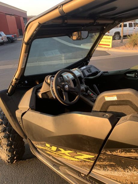 Photo of YAMAHA YXZ FRONT GLASS WINDSHIELD 2019+ by Dirt Warrior Accessories - Premium WINDSHIELD for UTVs / Side by Sides