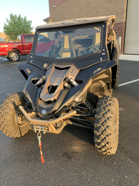 Photo of YAMAHA YXZ FRONT GLASS WINDSHIELD 2019+ by Dirt Warrior Accessories - Premium WINDSHIELD for UTVs / Side by Sides