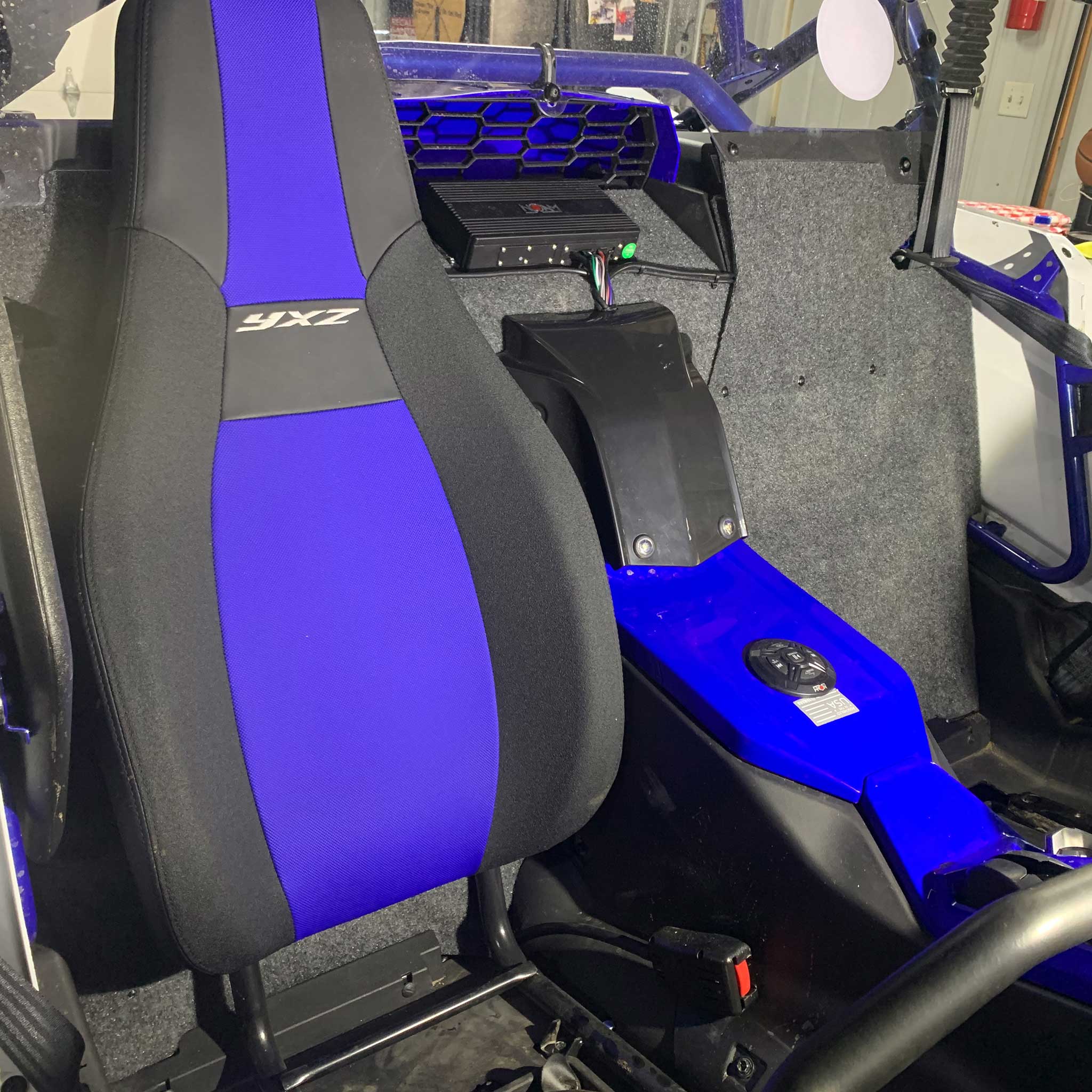 Photo of Carpet Kit Yamaha YXZ by Terick Solutions - Premium Carpet Kit for UTVs / Side by Sides