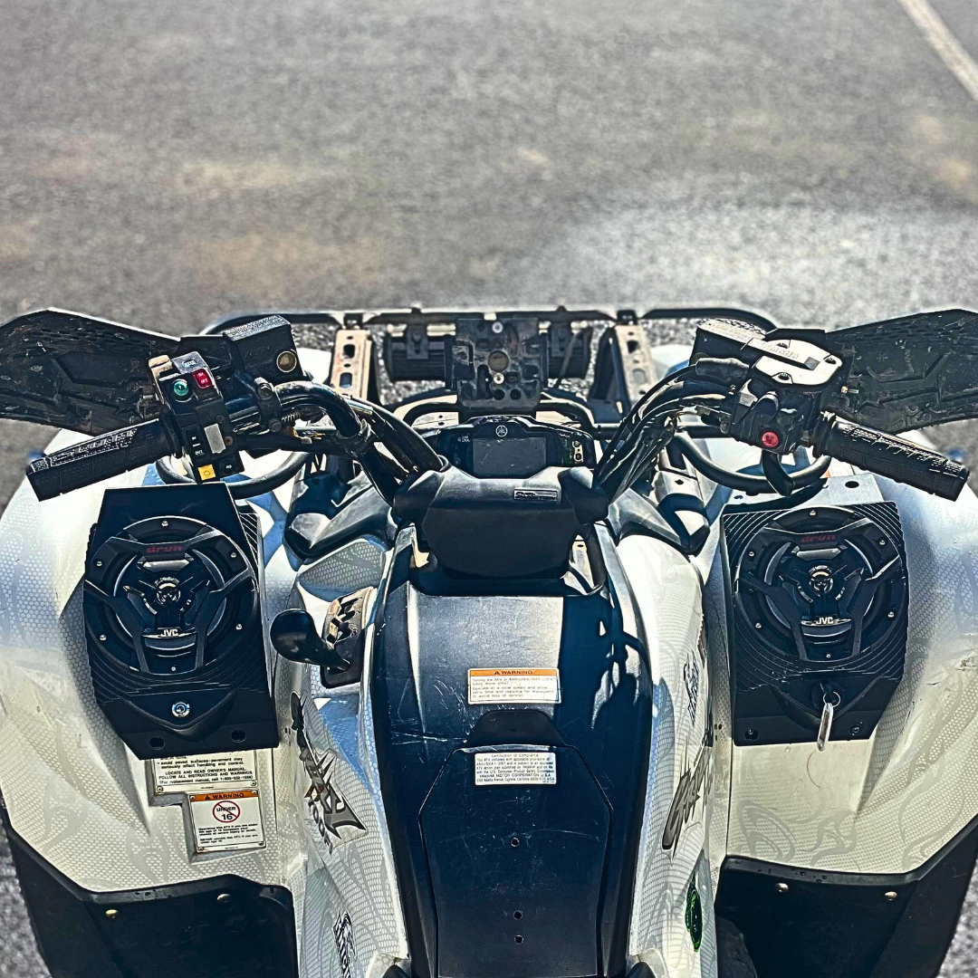 Photo of 2007 to 2015 Yamaha Grizzly Fender Speaker Housings Only by Knight ATV - Premium Power Sports for UTVs / Side by Sides