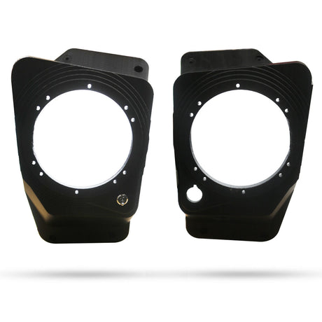 Photo of 2016 to 2025 Yamaha Grizzly 700 Fender Speaker Housings Only by Knight ATV - Premium Audio for UTVs / Side by Sides