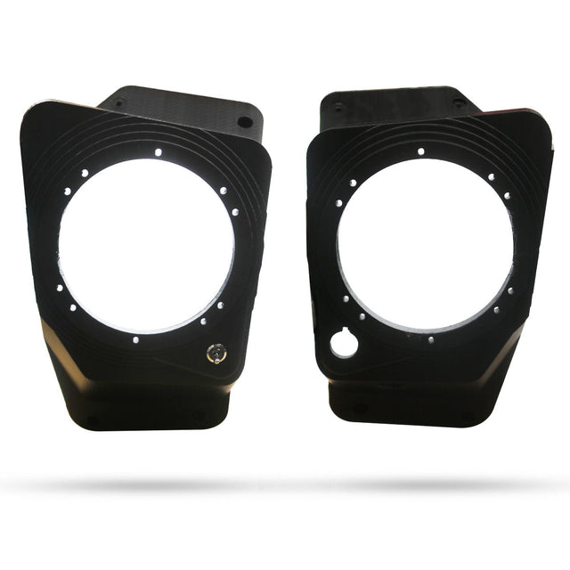Photo of 2016 to 2025 Yamaha Grizzly 700 Fender Speaker Housings Only by Knight ATV - Premium Audio for UTVs / Side by Sides