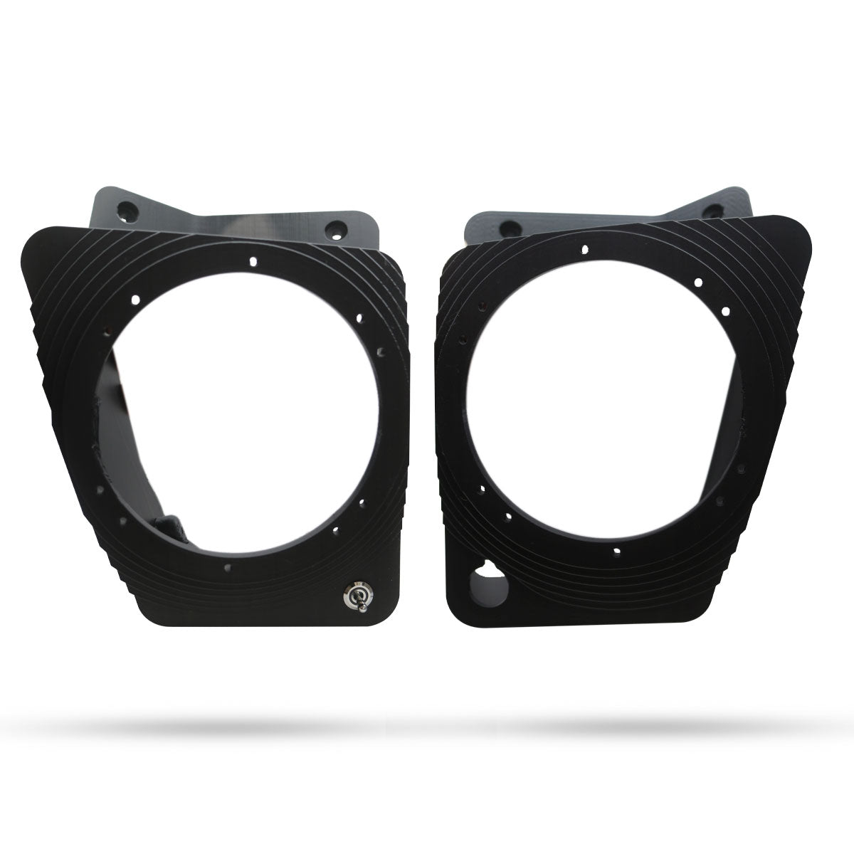 Photo of 2016 to 2025 Yamaha Kodiak 700 Fender Speaker Housings Only by Knight ATV - Premium Audio for UTVs / Side by Sides