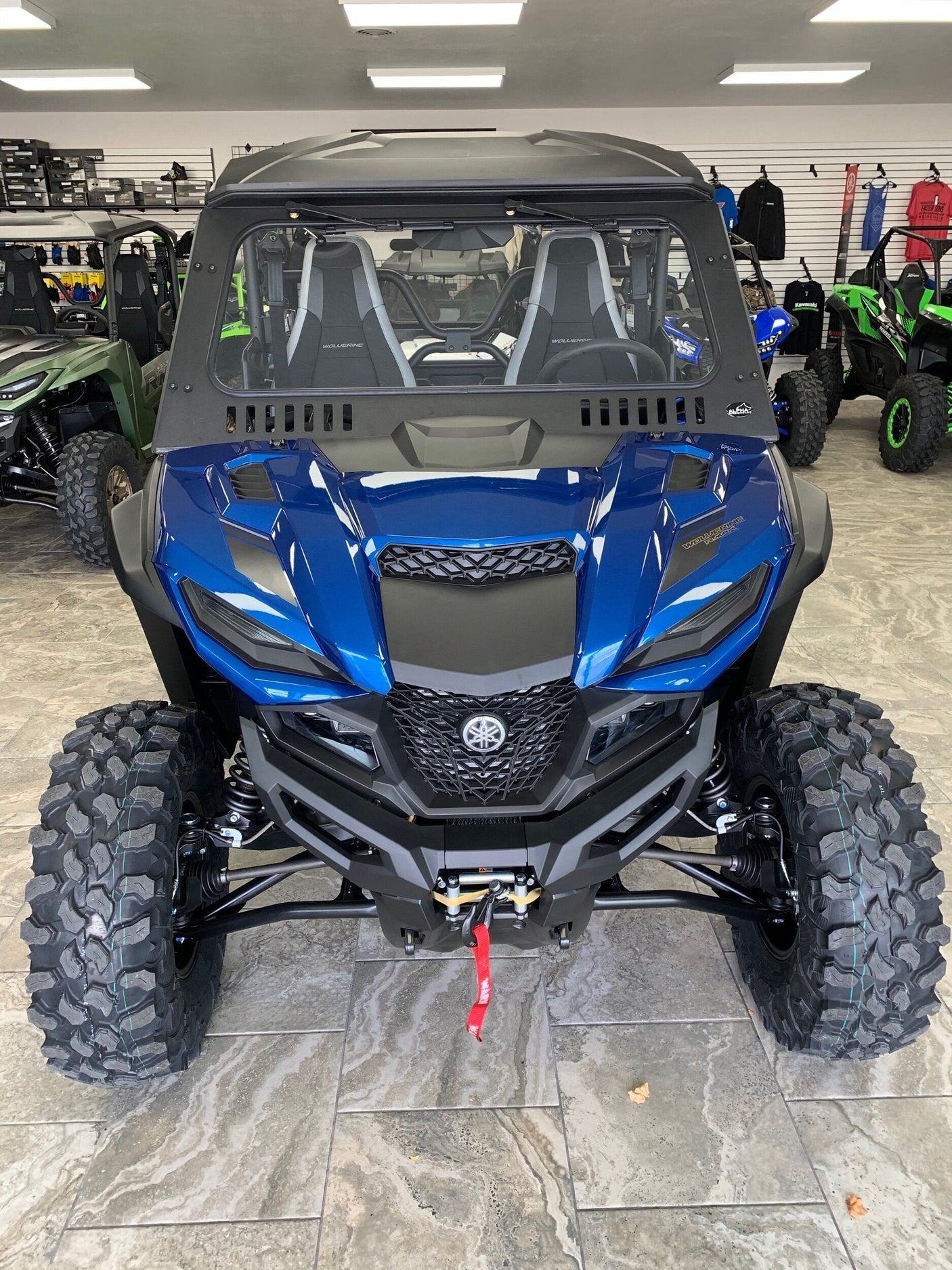Photo of Yamaha RMAX Windshield by Alpha Windshields - Premium Windshields for UTVs / Side by Sides
