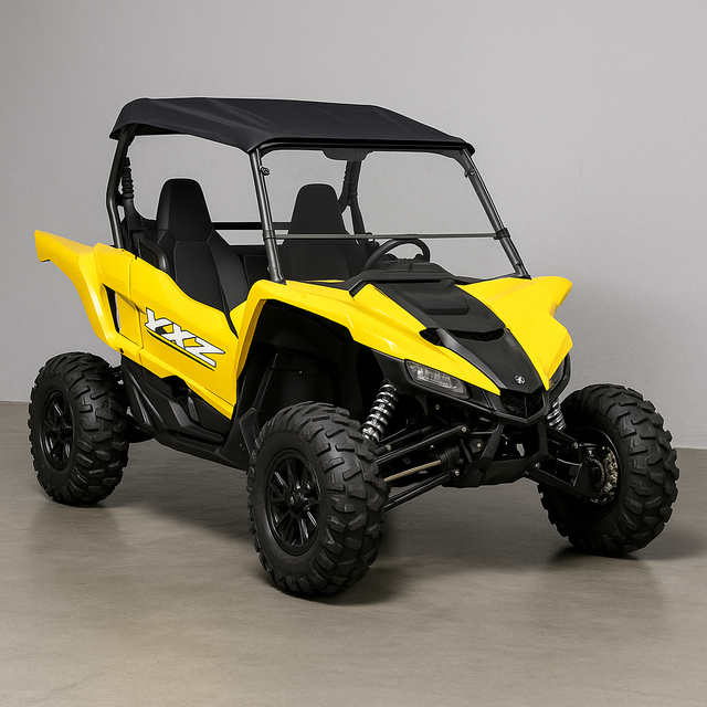 Photo of TK00832 2019+ YAMAHA YXZ TILTING UTV WINDSHIELD - SCRATCH RESISTANT 3/16" - FOR SOFT OR NO TOP by TerraRider UTV Windshields & Accessories - Premium for UTVs / Side by Sides
