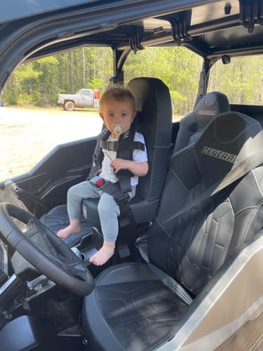 Photo of General Front/Rear Bump Seat (2016-2025) by UTV Mountain Accessories - Premium Bump Seats for UTVs / Side by Sides