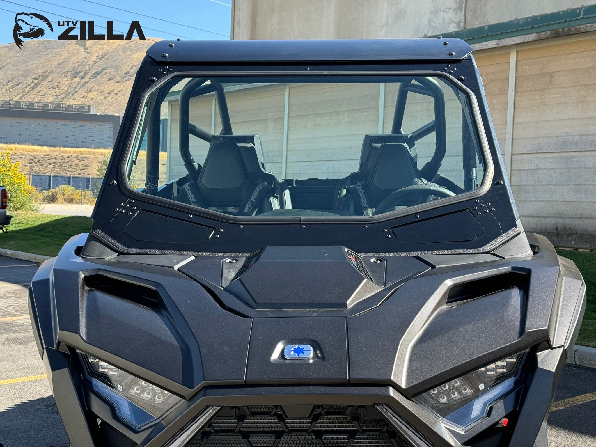 Photo of UTVZILLA Full Glass Windshield for 2025+ RZR PRO XP/PRO S/PRO R by UTVZILLA - Premium for UTVs / Side by Sides