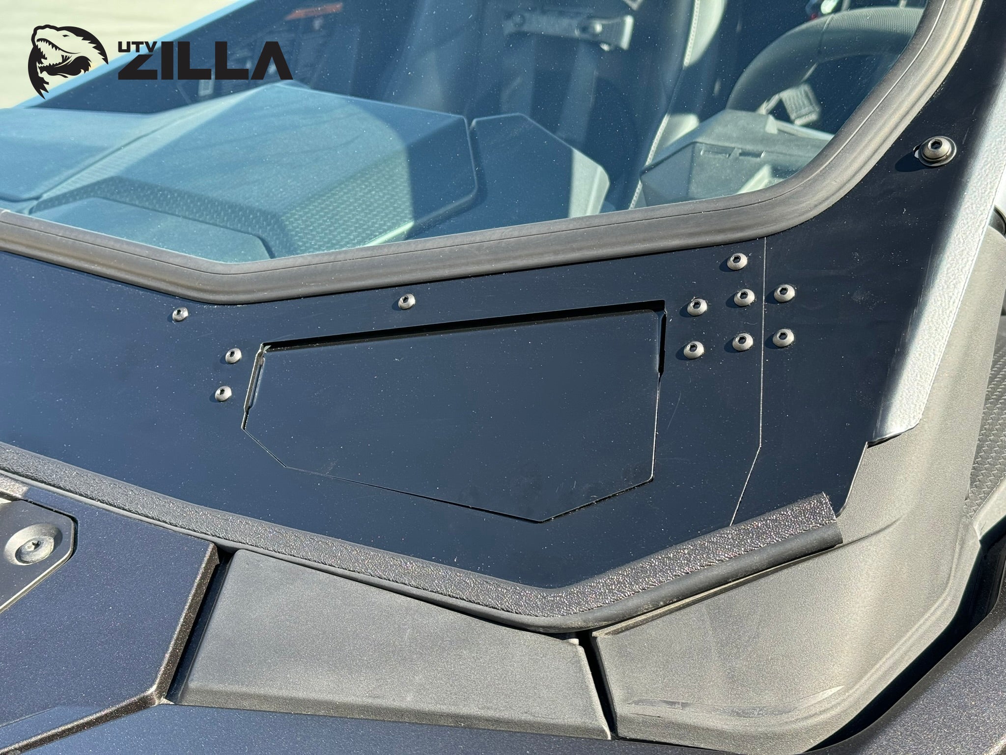 Photo of UTVZILLA Full Glass Windshield for 2025+ RZR PRO XP/PRO S/PRO R by UTVZILLA - Premium for UTVs / Side by Sides