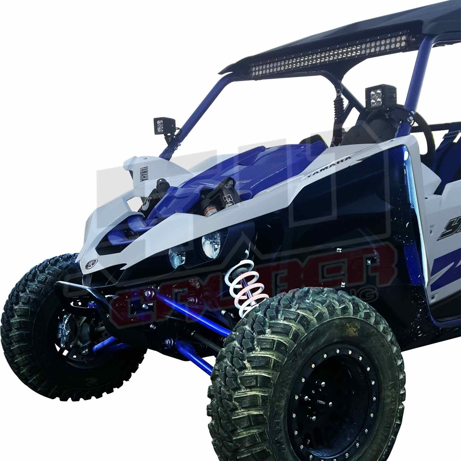 Photo of Yamaha YXZ 1000R A-Pillar Pod Light Mount Brackets by 50 Caliber Racing - Premium Light Pods for UTVs / Side by Sides