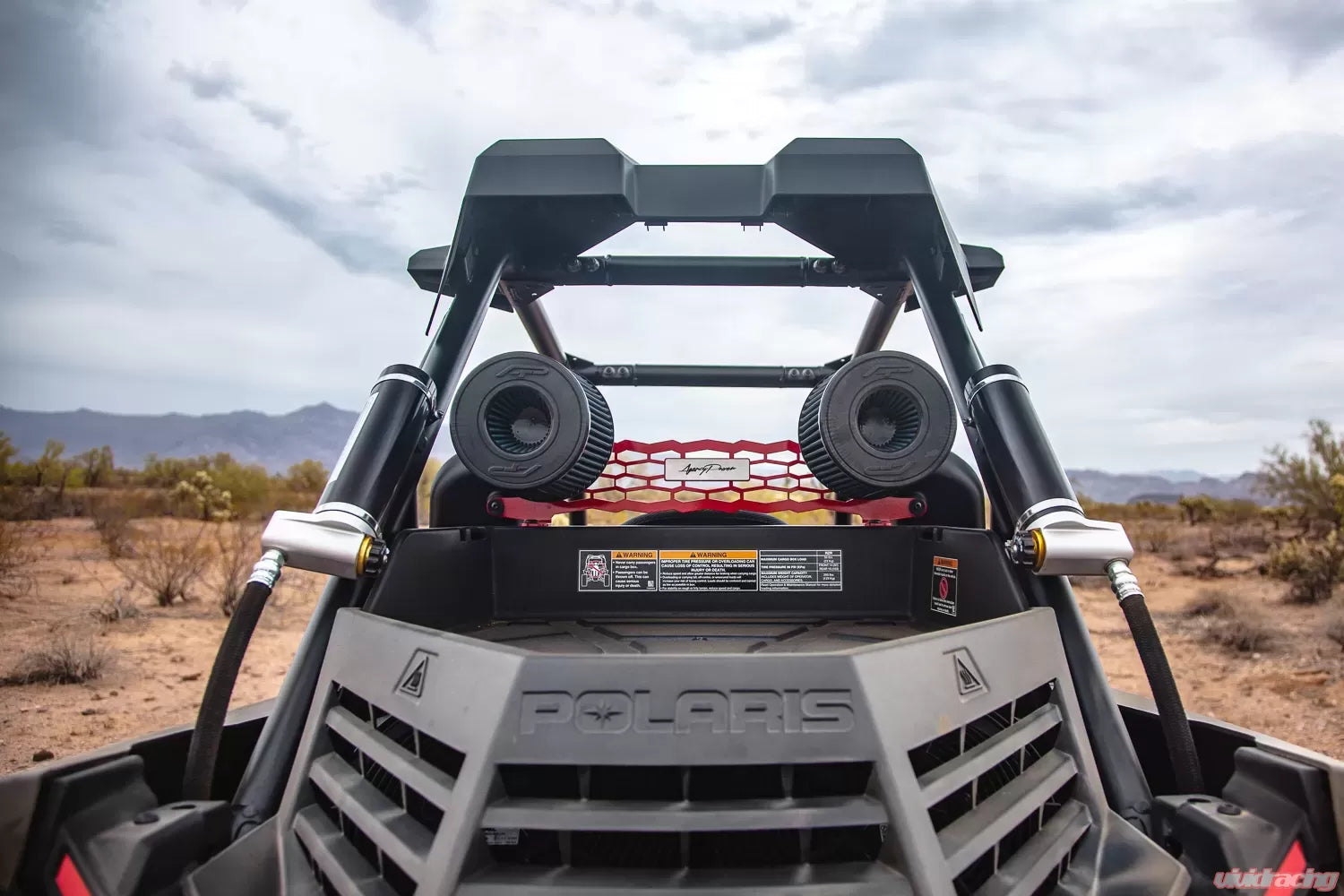 Photo of High Flow Air Intake Kit Polaris RZR RS1 | Red Cross Brace (2018-2019) by Agency Power - Premium Intake Systems for UTVs / Side by Sides