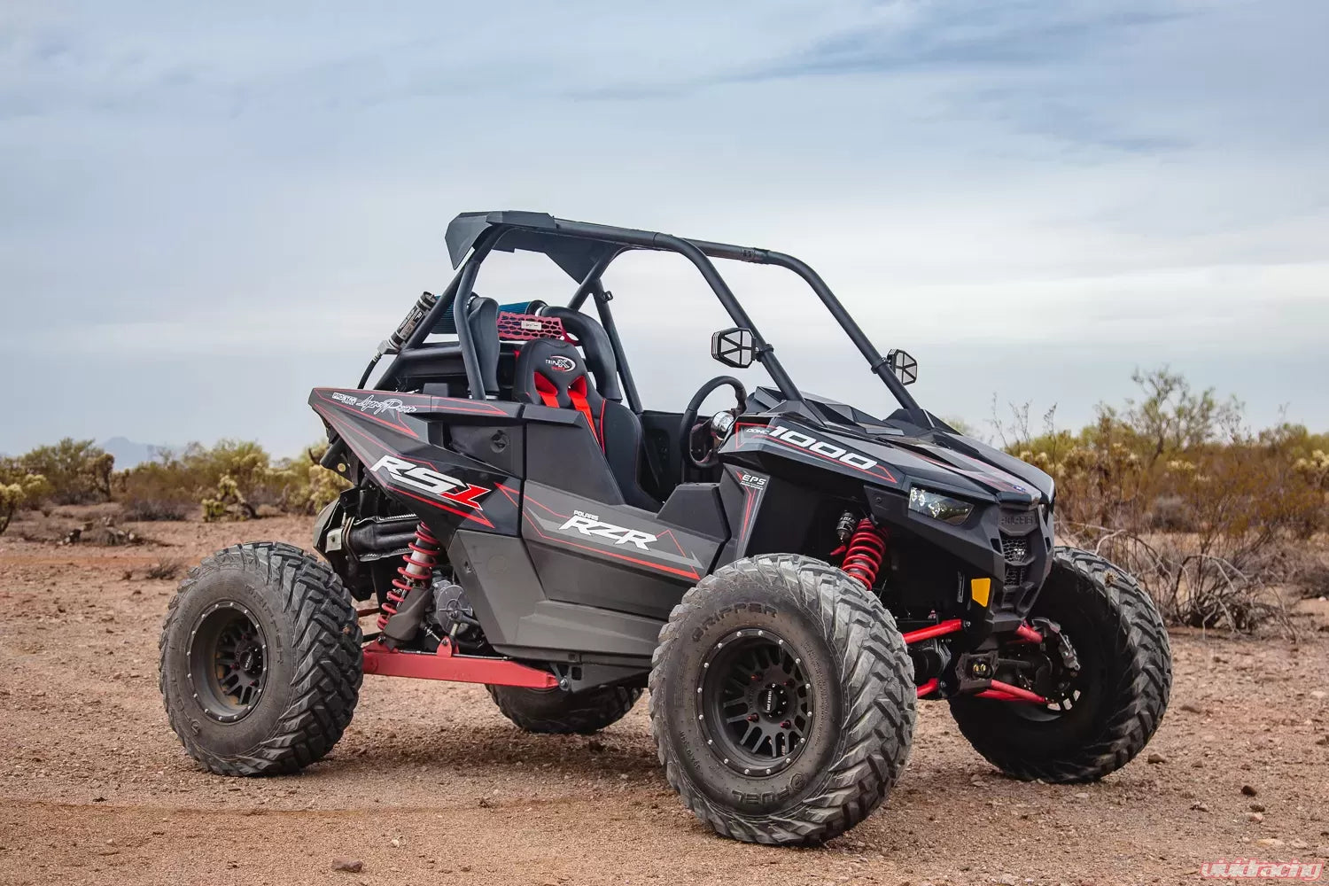 Photo of High Flow Air Intake Kit Polaris RZR RS1 | White Cross Brace (2018-2019) by Agency Power - Premium Intake Systems for UTVs / Side by Sides