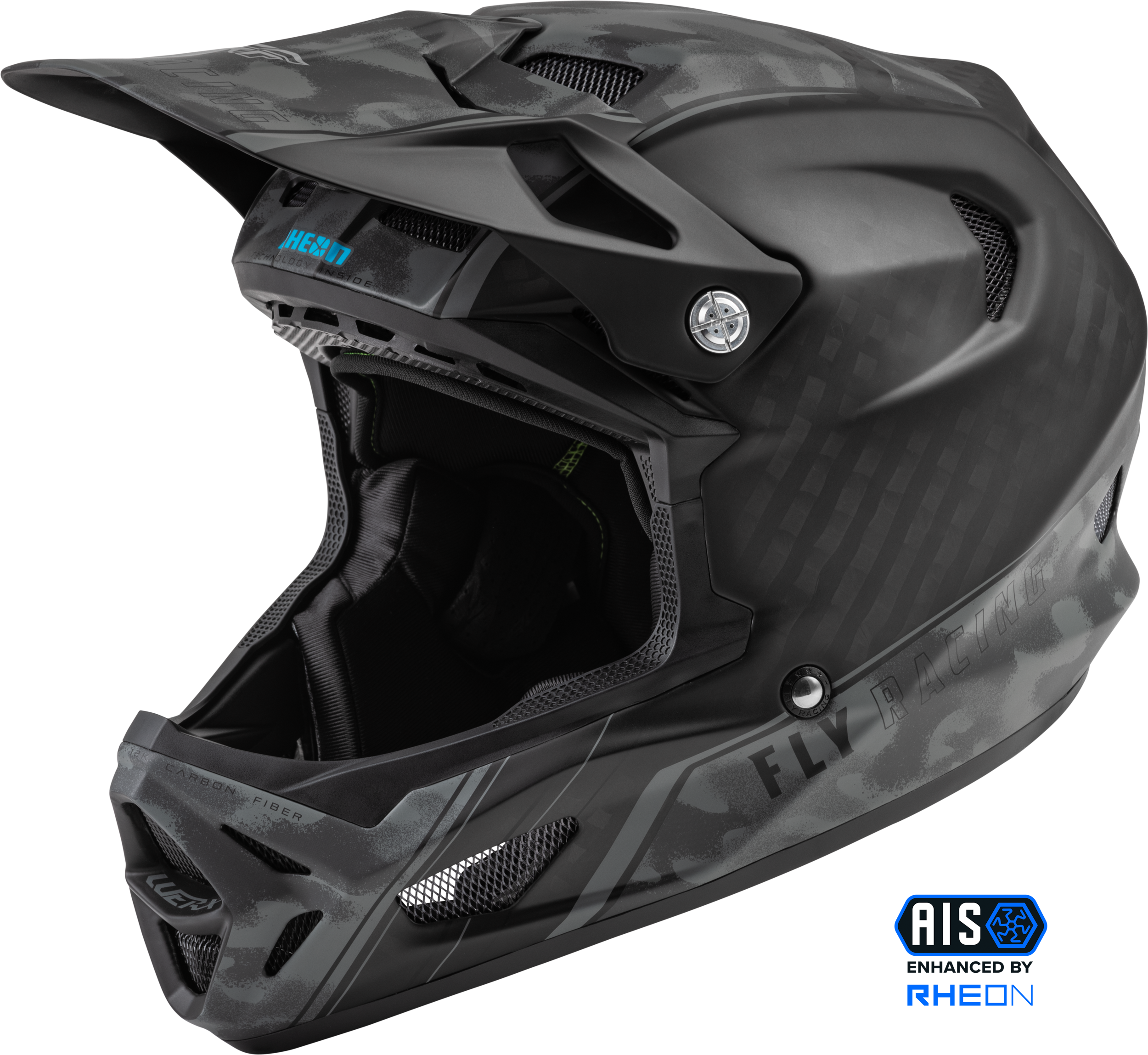 Photo of WERX-R L.E. HELMET MATTE CAMO CARBON XS by FLY RACING - Premium Helmets for UTVs / Side by Sides