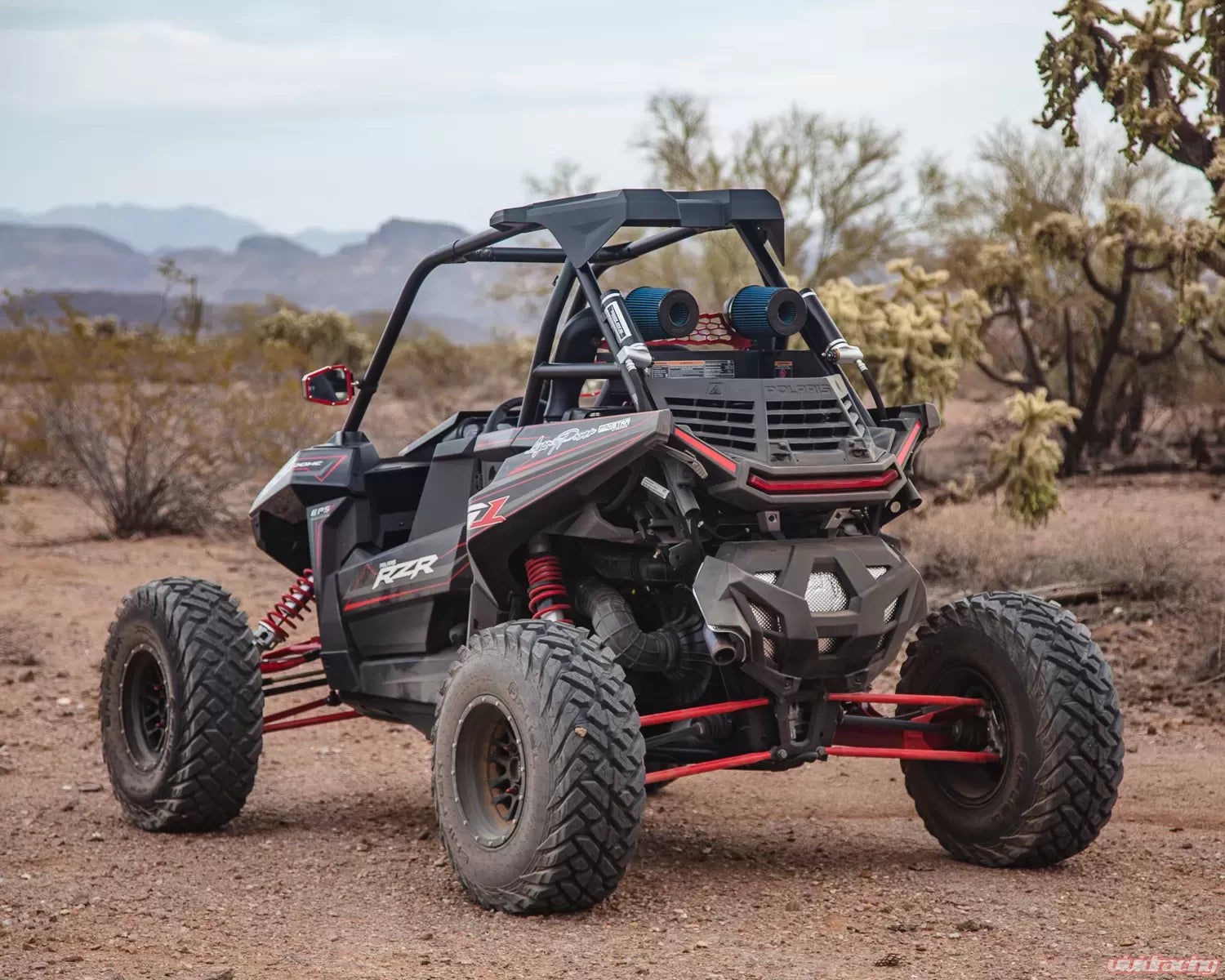 Photo of High Flow Air Intake Kit Polaris RZR RS1 | White Cross Brace (2018-2019) by Agency Power - Premium Intake Systems for UTVs / Side by Sides