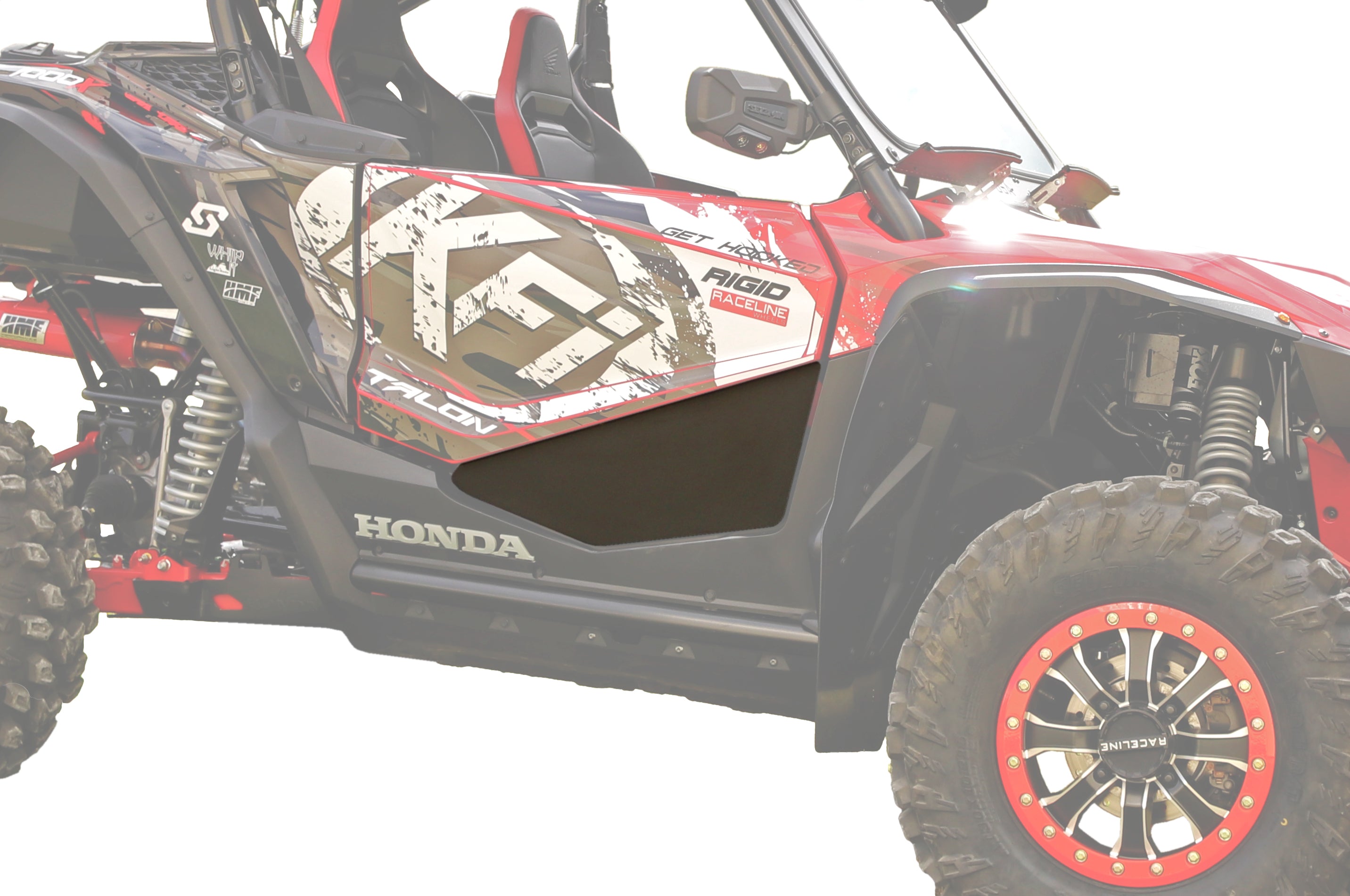 Photo of LOWER DOOR PANEL KIT HON by KFI - Premium Body for UTVs / Side by Sides