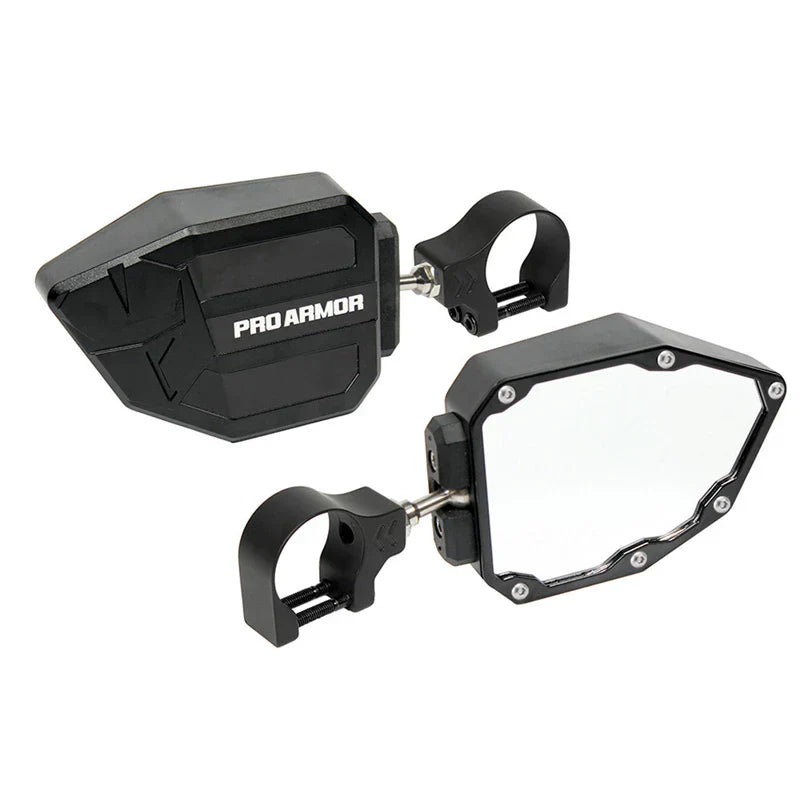 Photo of Pro Armor Side View Mirrors 2" Clamp by Pro Armor - Premium Mirrors for UTVs / Side by Sides