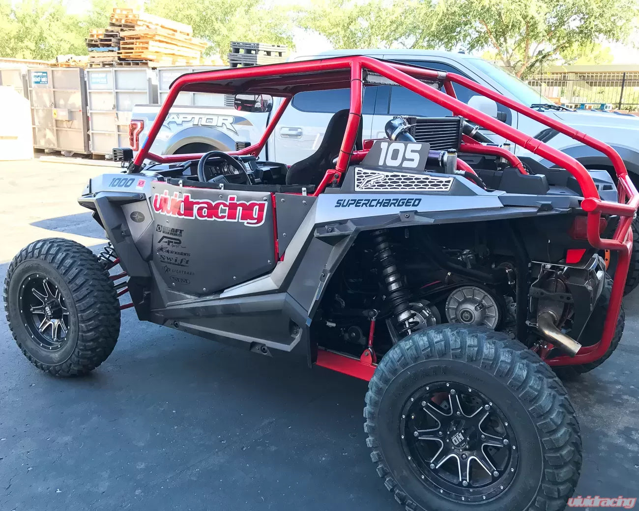 Photo of Polaris RZR 1000 | RZR XP Turbo Aluminum Side Vent Covers Black (2014-2018) by Agency Power - Premium Grilles for UTVs / Side by Sides