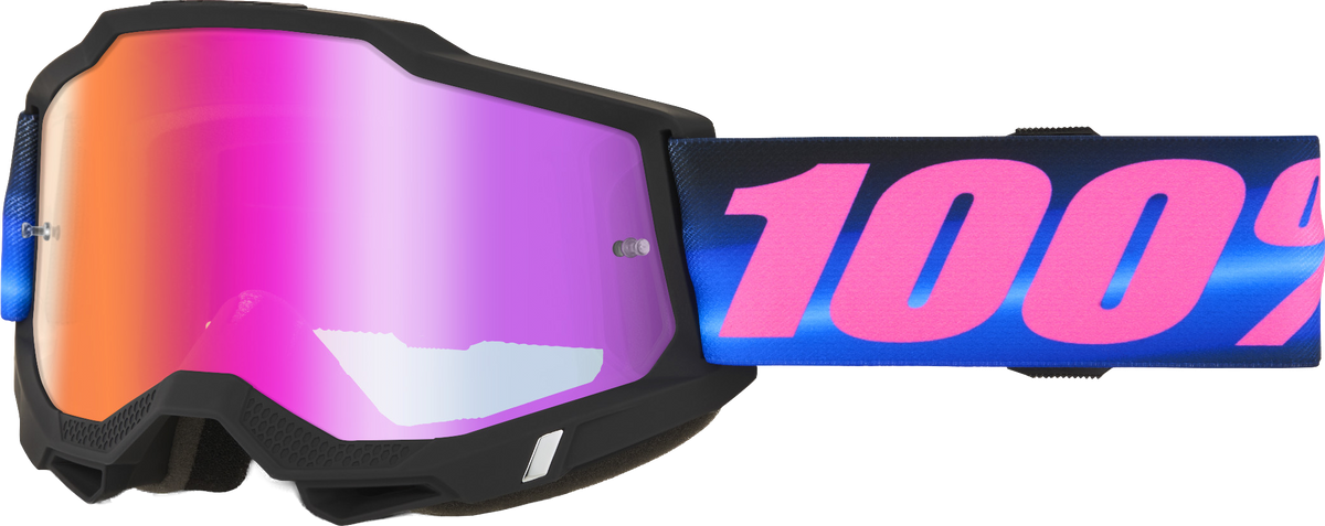 100% Accuri 2 Goggles - Superdome Dark Red Mirror Lens