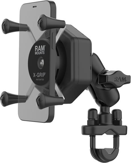 Photo of X-GRIP VIBE-SAFE PHONE MOUNT WITH U-BOLT BASE MEDIUM by RAM - Premium Accessories for UTVs / Side by Sides