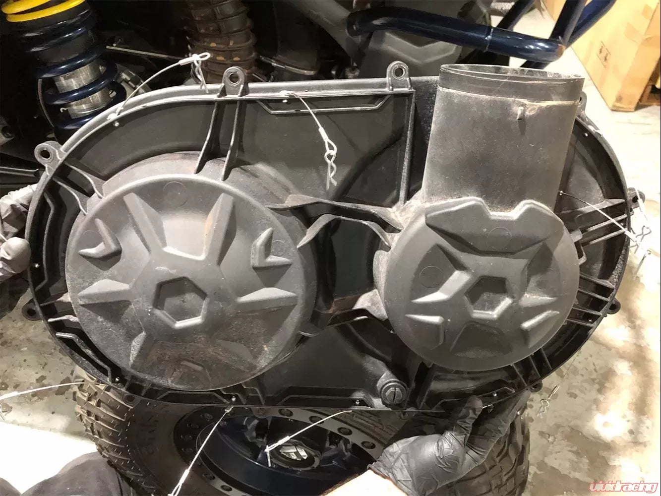 Photo of Can-am Maverick X3 Quick Release Clutch Cover Kit (2017-2022) by Agency Power - Premium Clutch Tools & Accessories for UTVs / Side by Sides