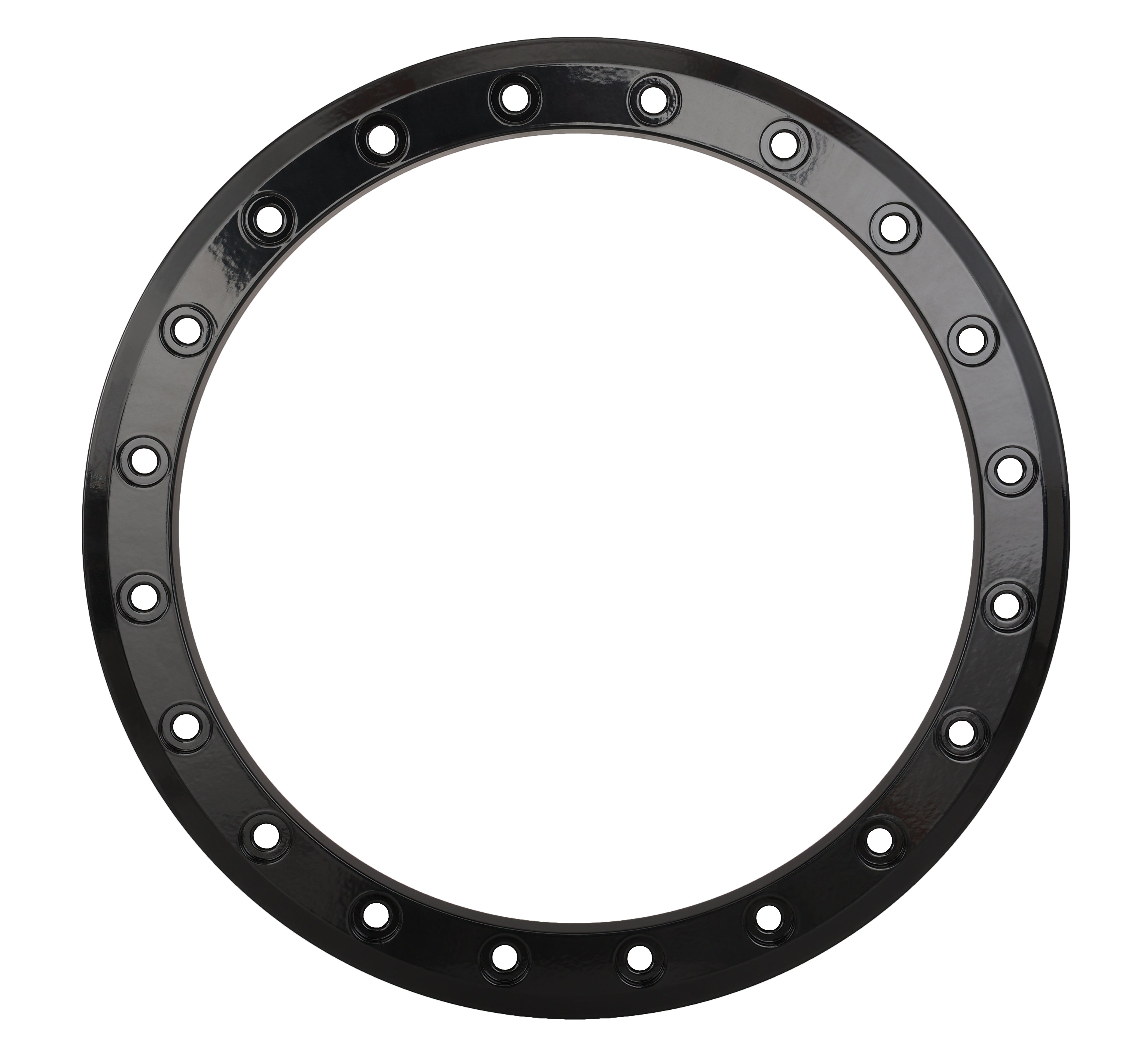 Photo of SB8-SB9 15" BEADLOCK RING 10MM 20-HOLE GLOSS BLACK by SYSTEM 3 - Premium Wheel Components for UTVs / Side by Sides