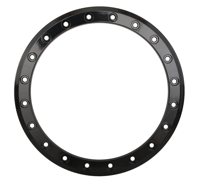 Photo of SB8-SB9 15" BEADLOCK RING 10MM 20-HOLE GLOSS BLACK by SYSTEM 3 - Premium Wheel Components for UTVs / Side by Sides