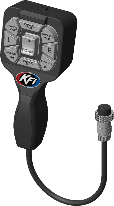 Photo of PRO-V PLOW HAND REMOTE REPLACEMENT by KFI - Premium Plow for UTVs / Side by Sides